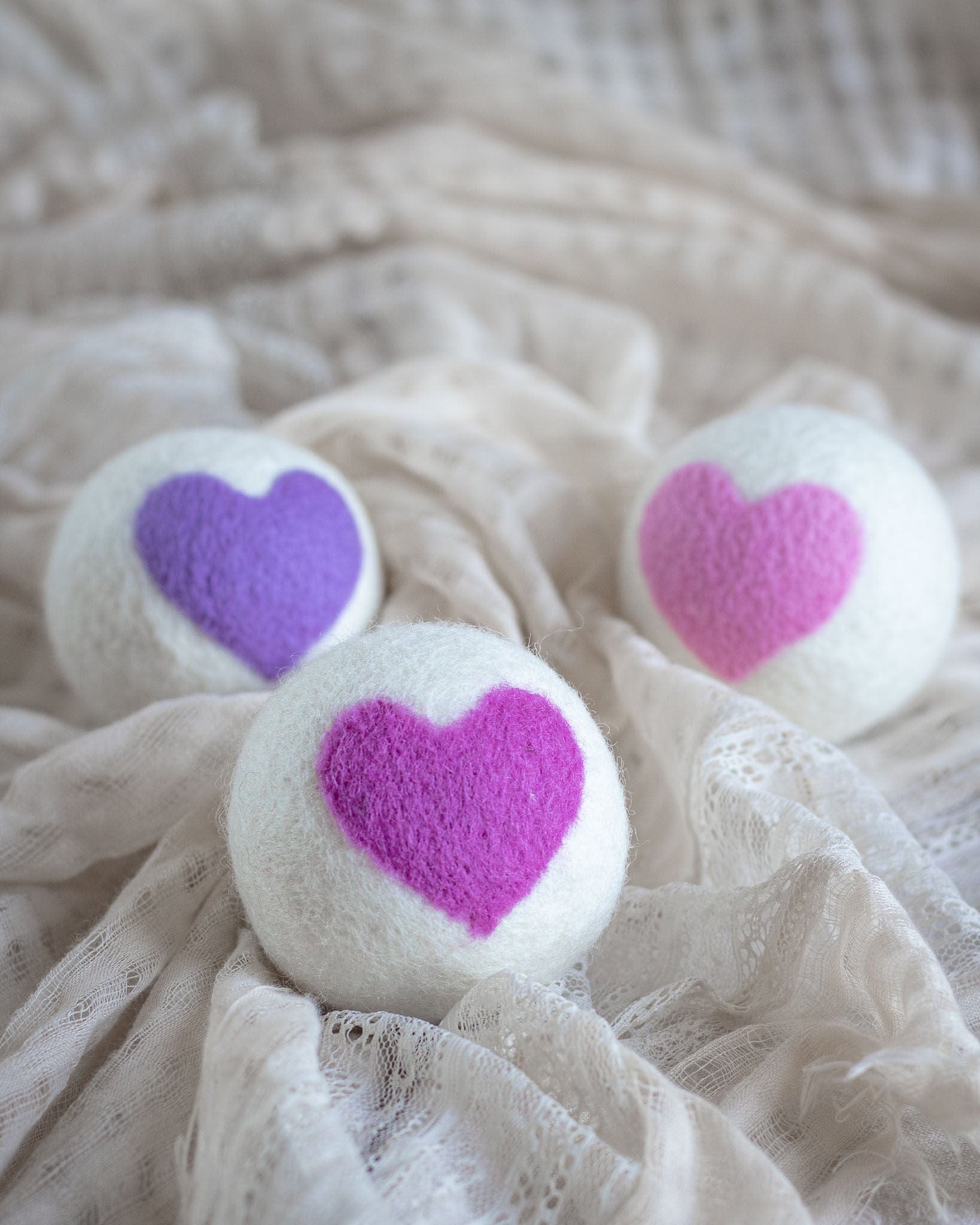 Lovely Day (pink Hearts) Trio