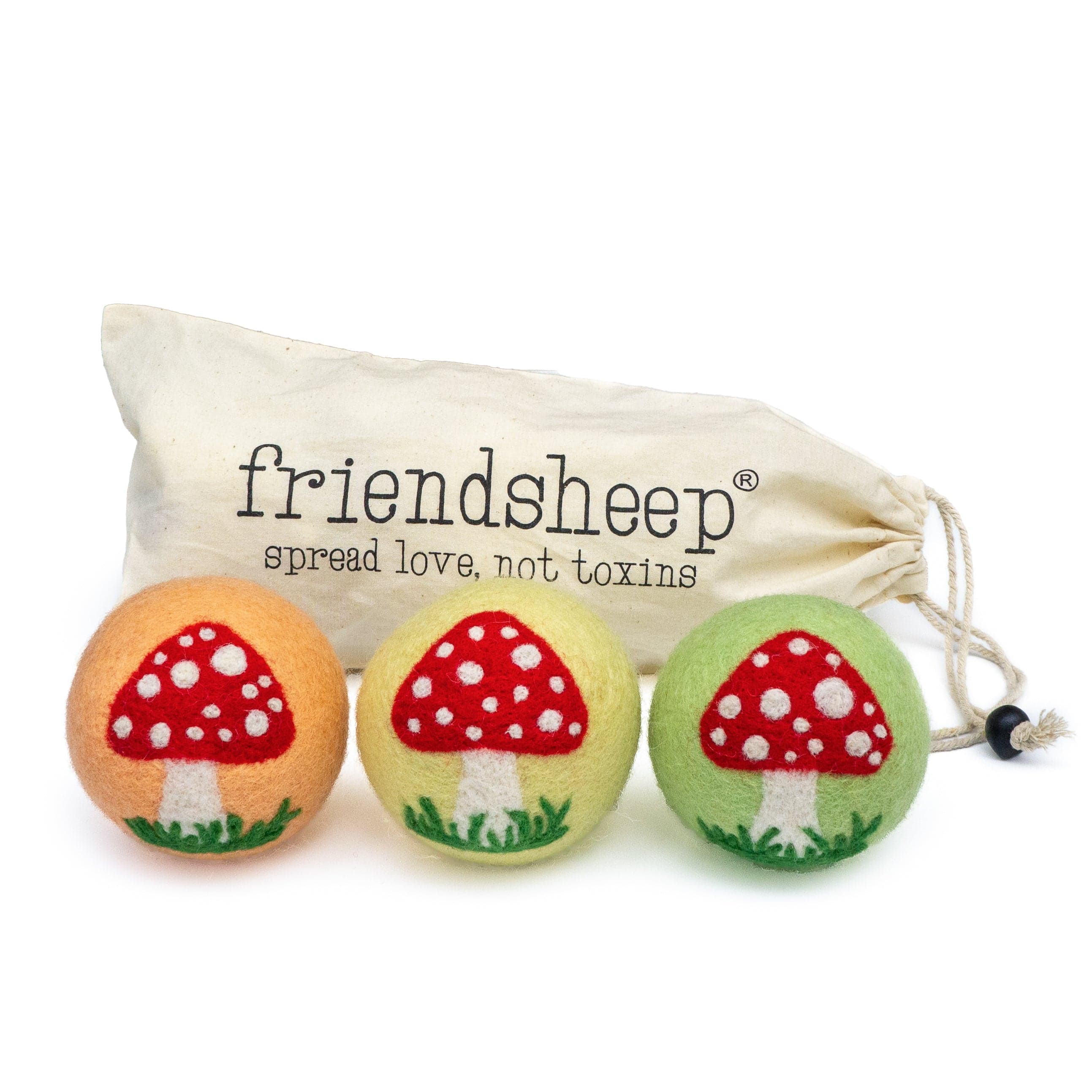 Meadow Mushroom Trio