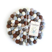 Earth Tones Eco Coasters/trivets