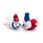 Seal And Walrus Eco Ornaments - Set Of 2