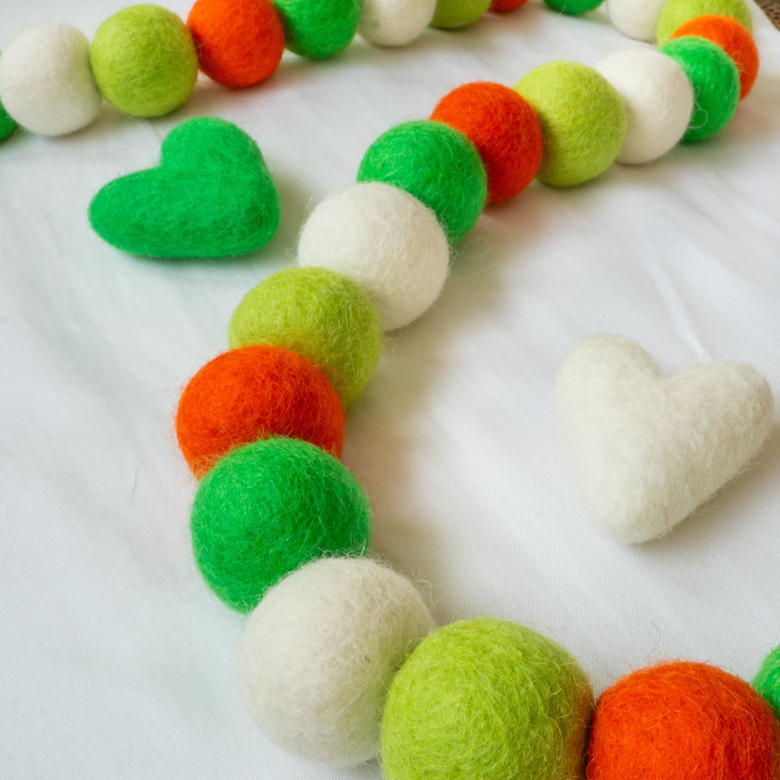 Lucky Orange St. Patrick's Day - Eco Garland