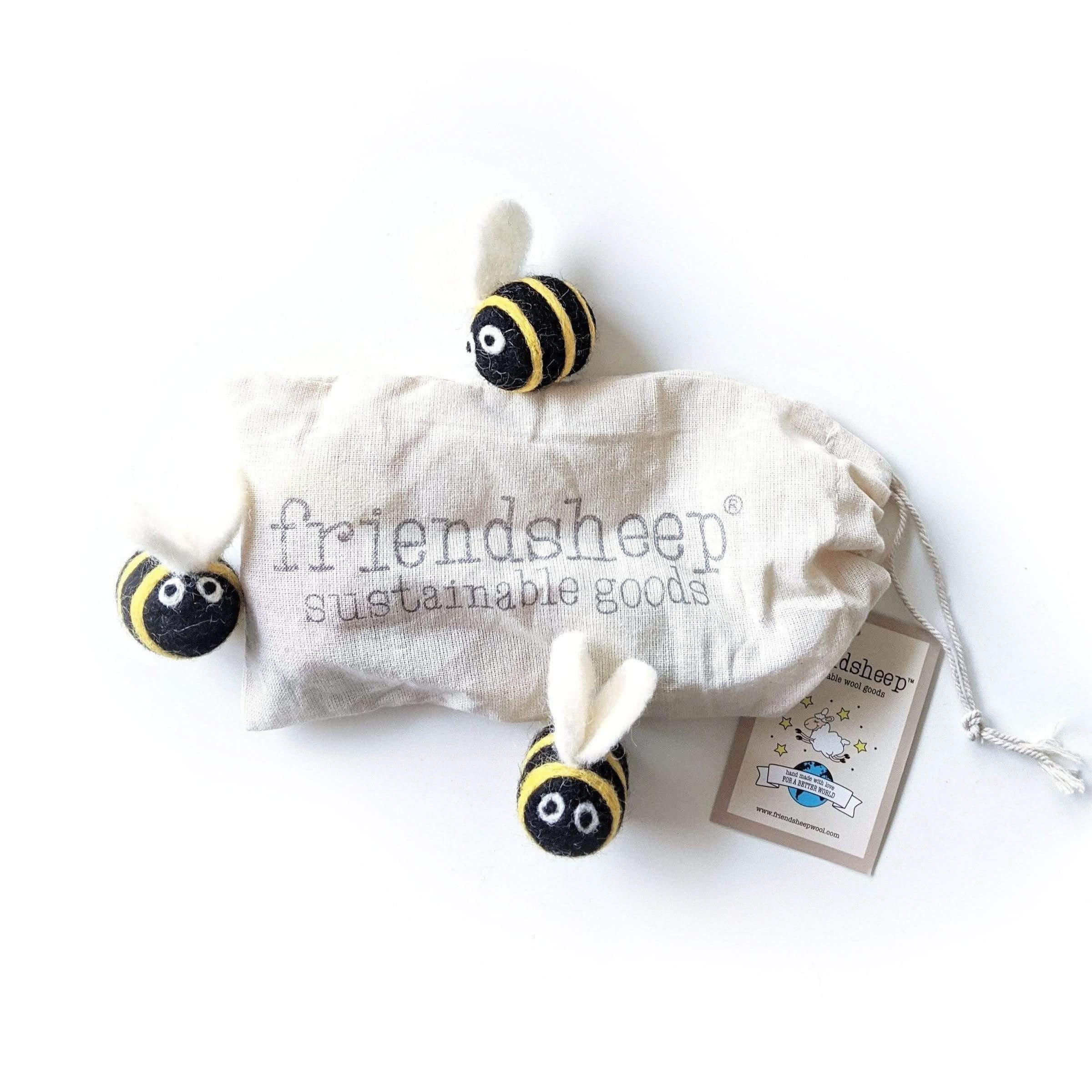 Berta The Honey Bee & Sisters - Set Of 3