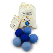 Eco Toy Ball "true Blue" - Set Of 6