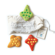 Spotty The Stingray And Friends - Set Of 3 - Orange