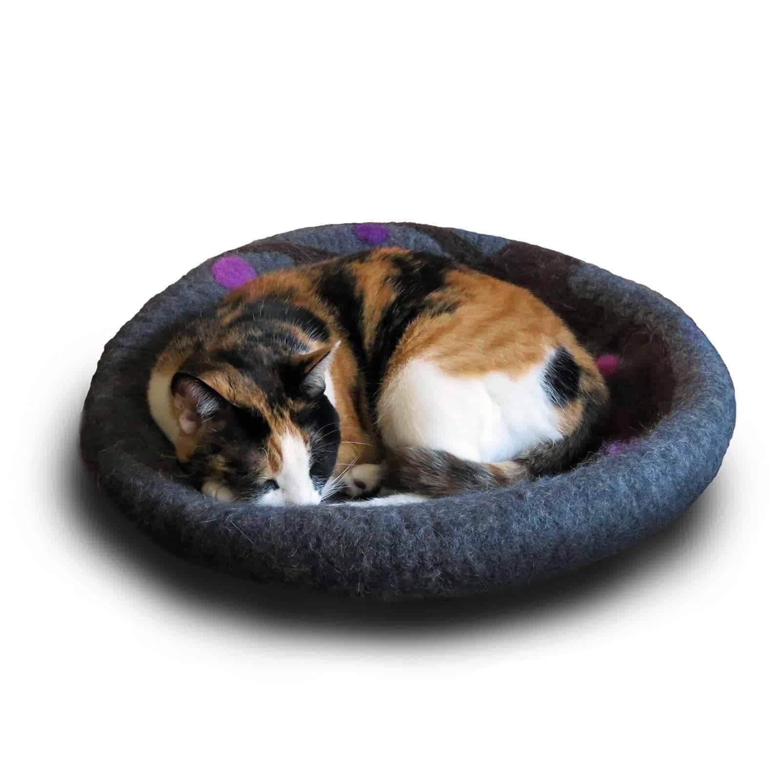 Eco Kitty Cave "purple Rain"