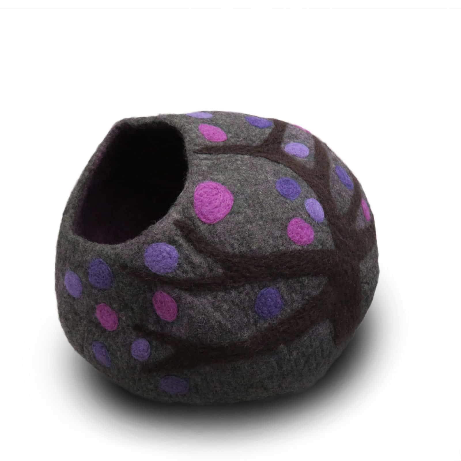 Eco Kitty Cave "purple Rain"