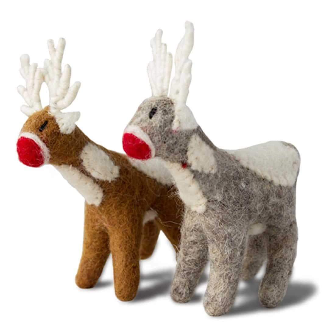 Santa's Reindeer - Set Of 2