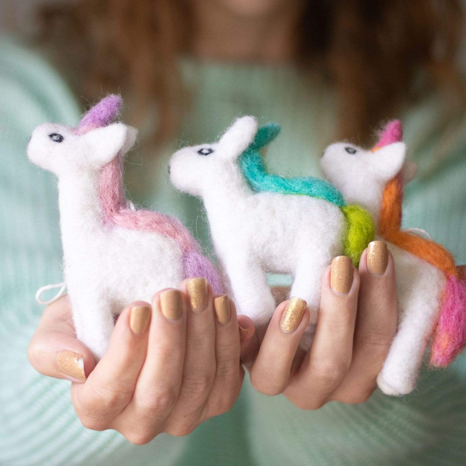 Rainbow Unicorns - Set Of 3