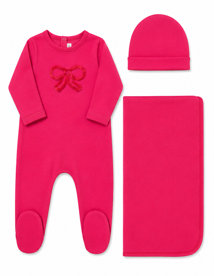 Fringe Footie Layette Set