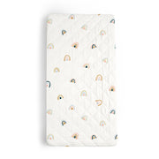 Organic Cotton Changing Pad Cover - Rainbow