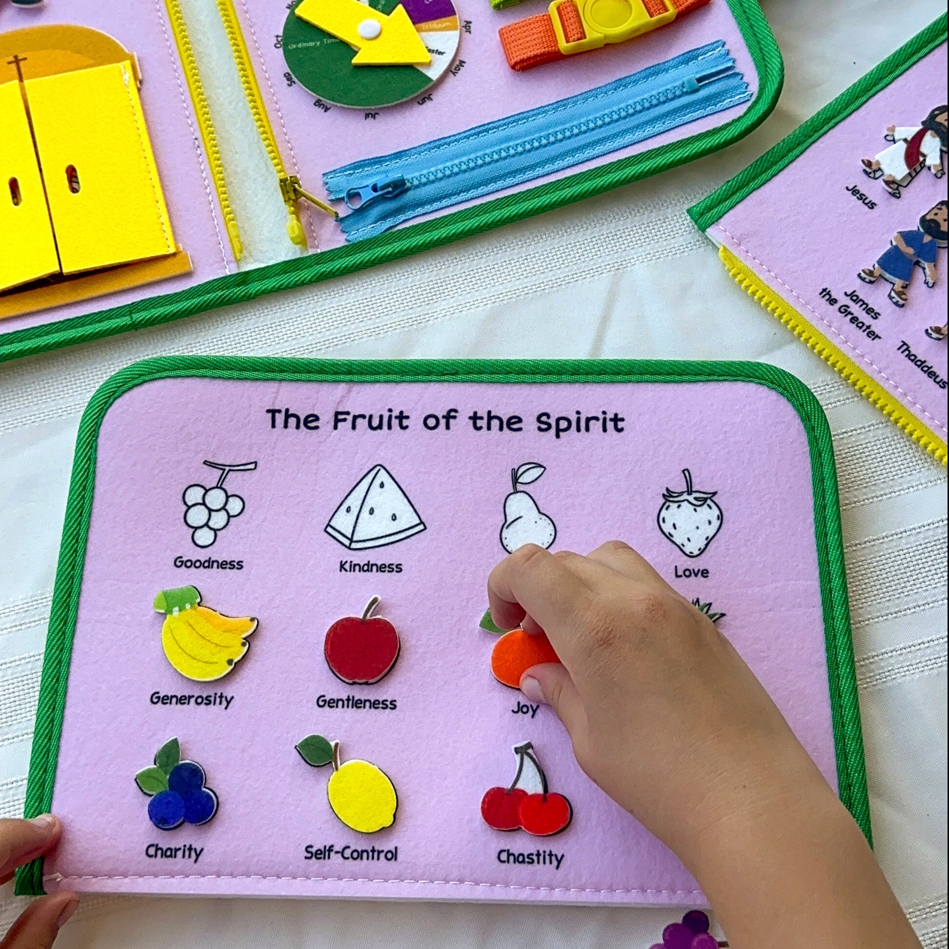 My Pray And Play Busy Book - A Quiet Felt Book