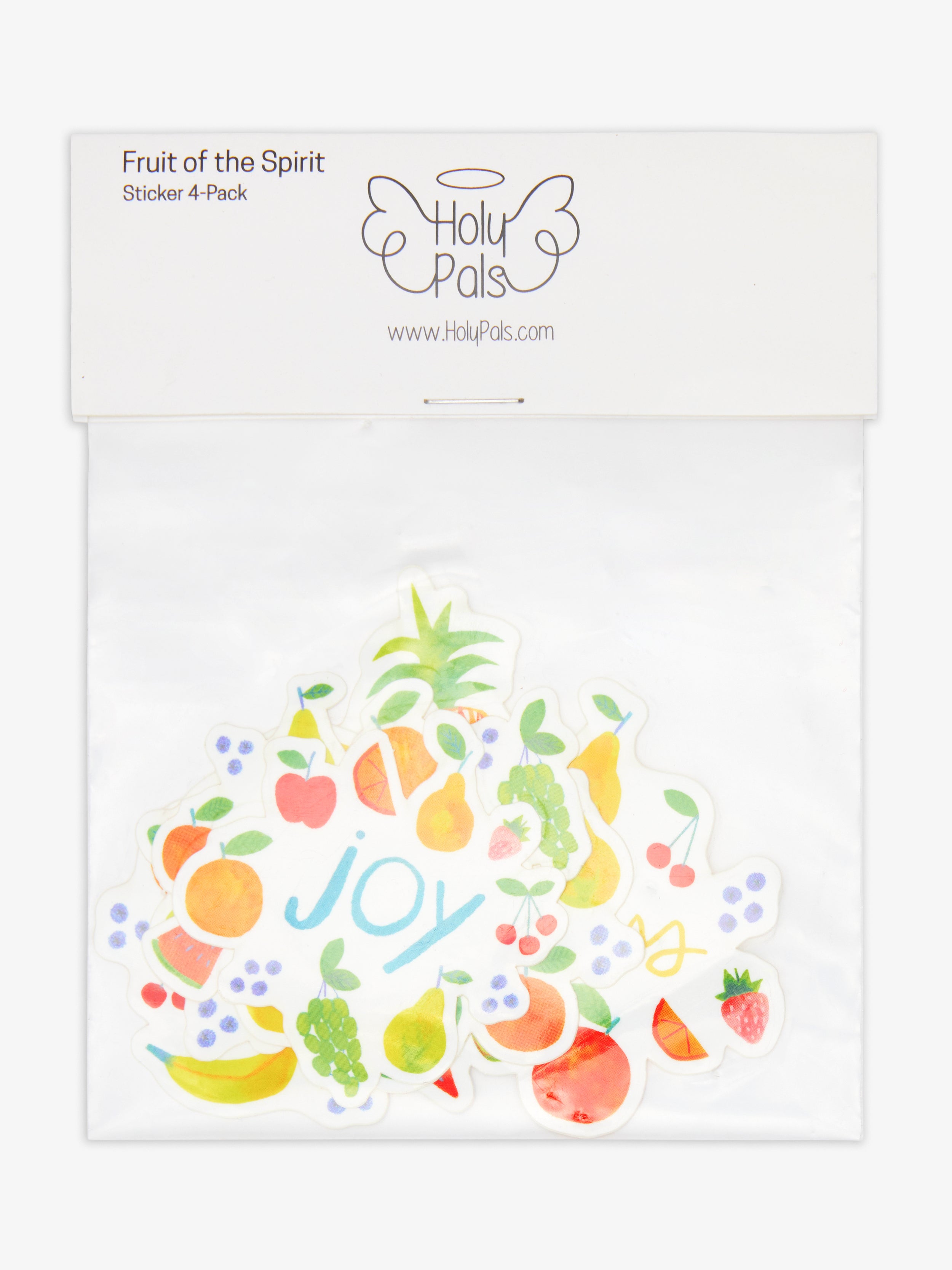 Fruit Of The Spirit Stickers 4 Pack