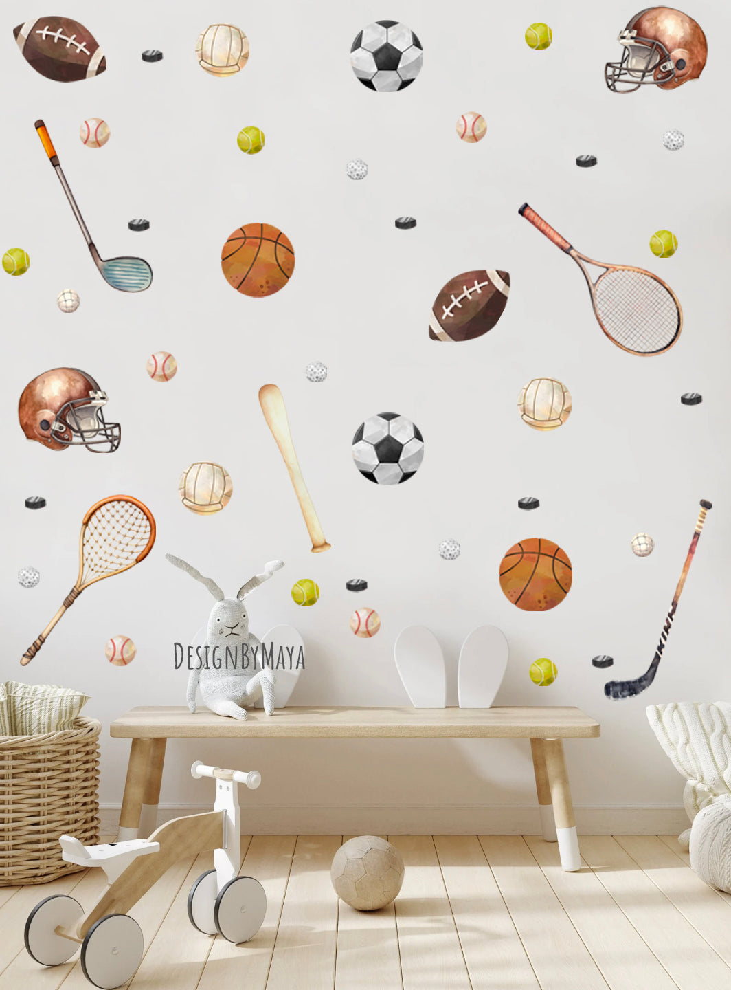 Space Decals - Fabric Nursery Wall Art Decals