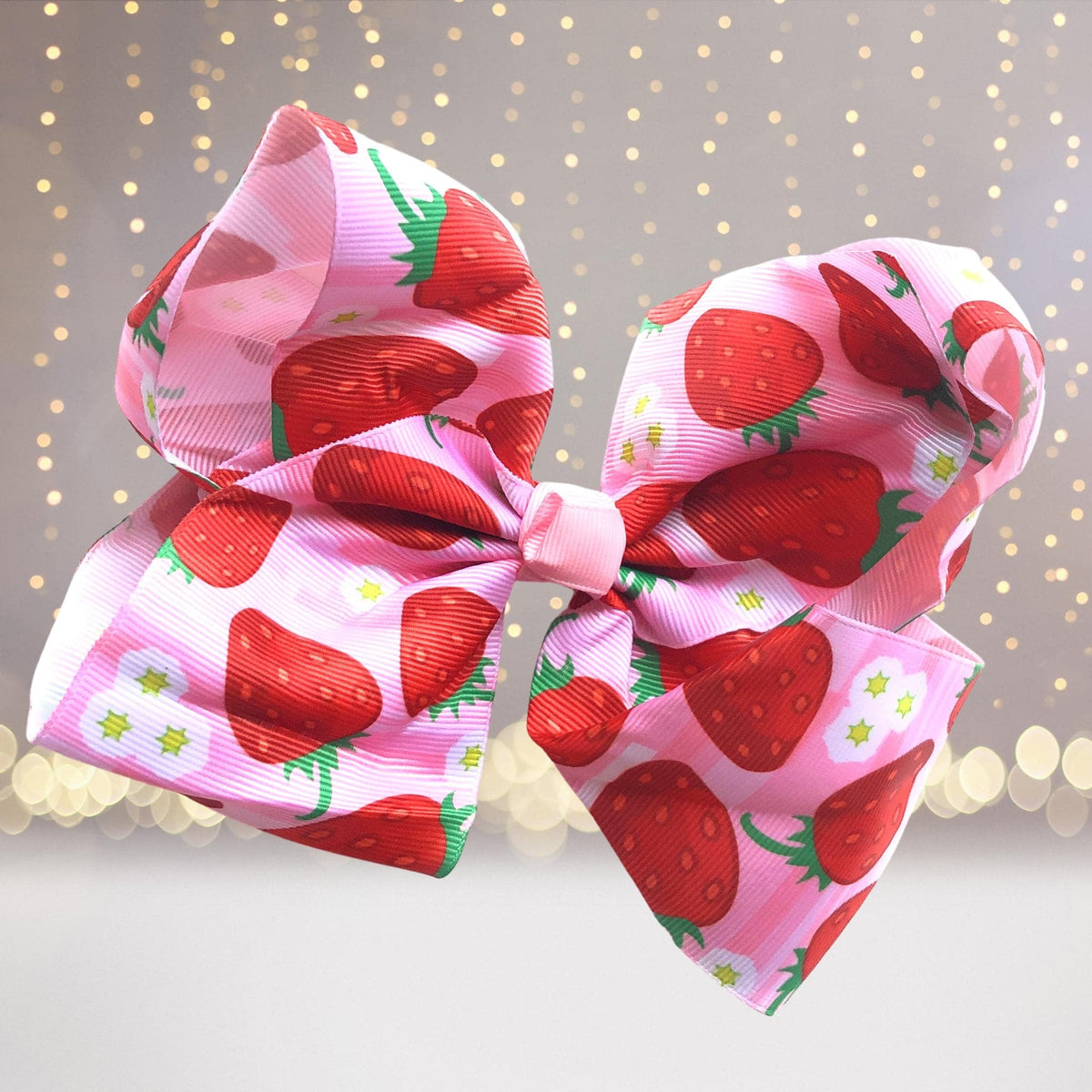 Fun Fruit Hair Bows,  Pineapple Hair Bow, Strawberry Hair Bow, Watermelon Hair Bow
