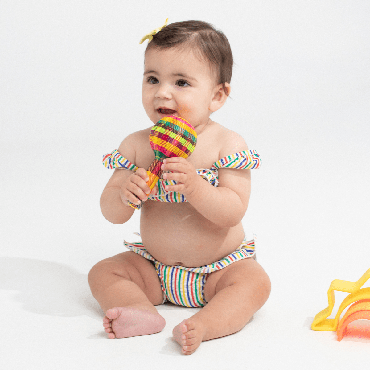 Fun Stripe Mini Cabana Bikini Set