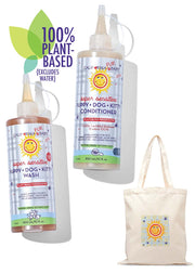 (no Fragrance) Super Sensitive™ Puppy + Dog + Kitty Wash & Conditioner Set