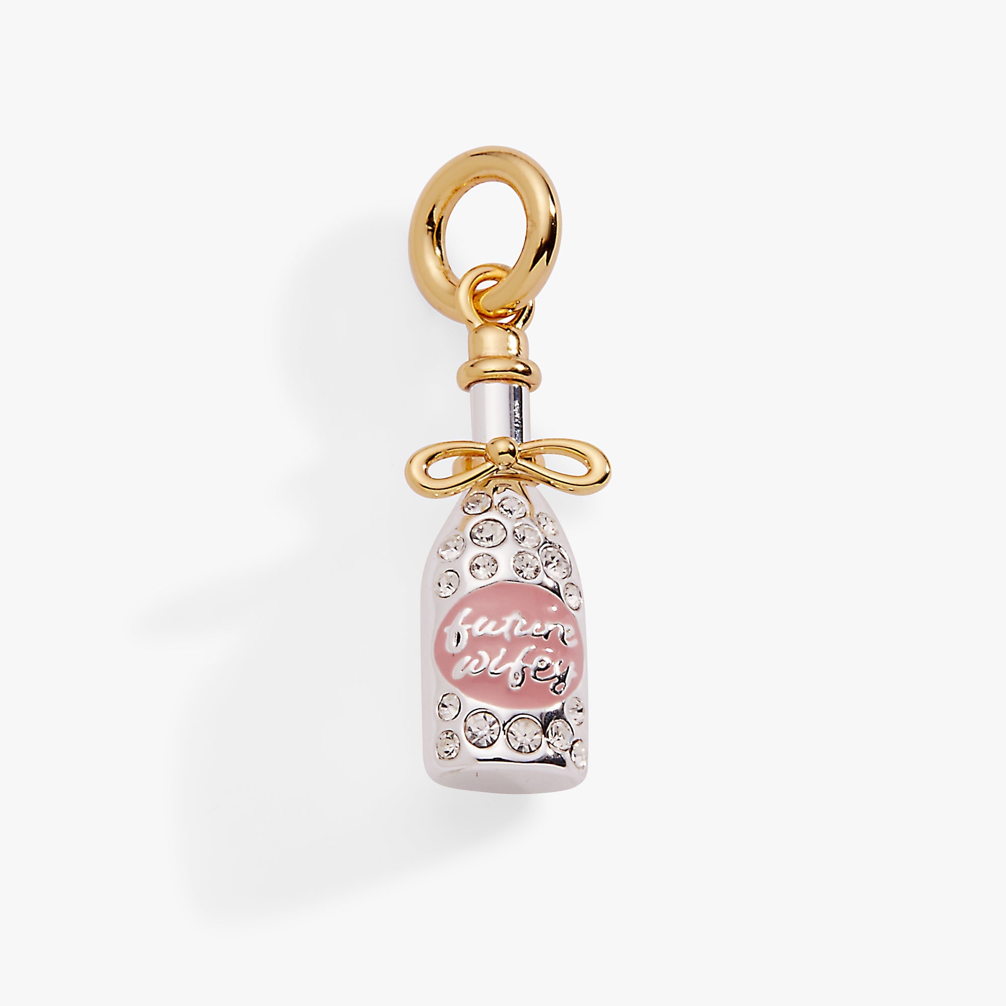 ‘future Wifey’ Crystal Champagne Charm