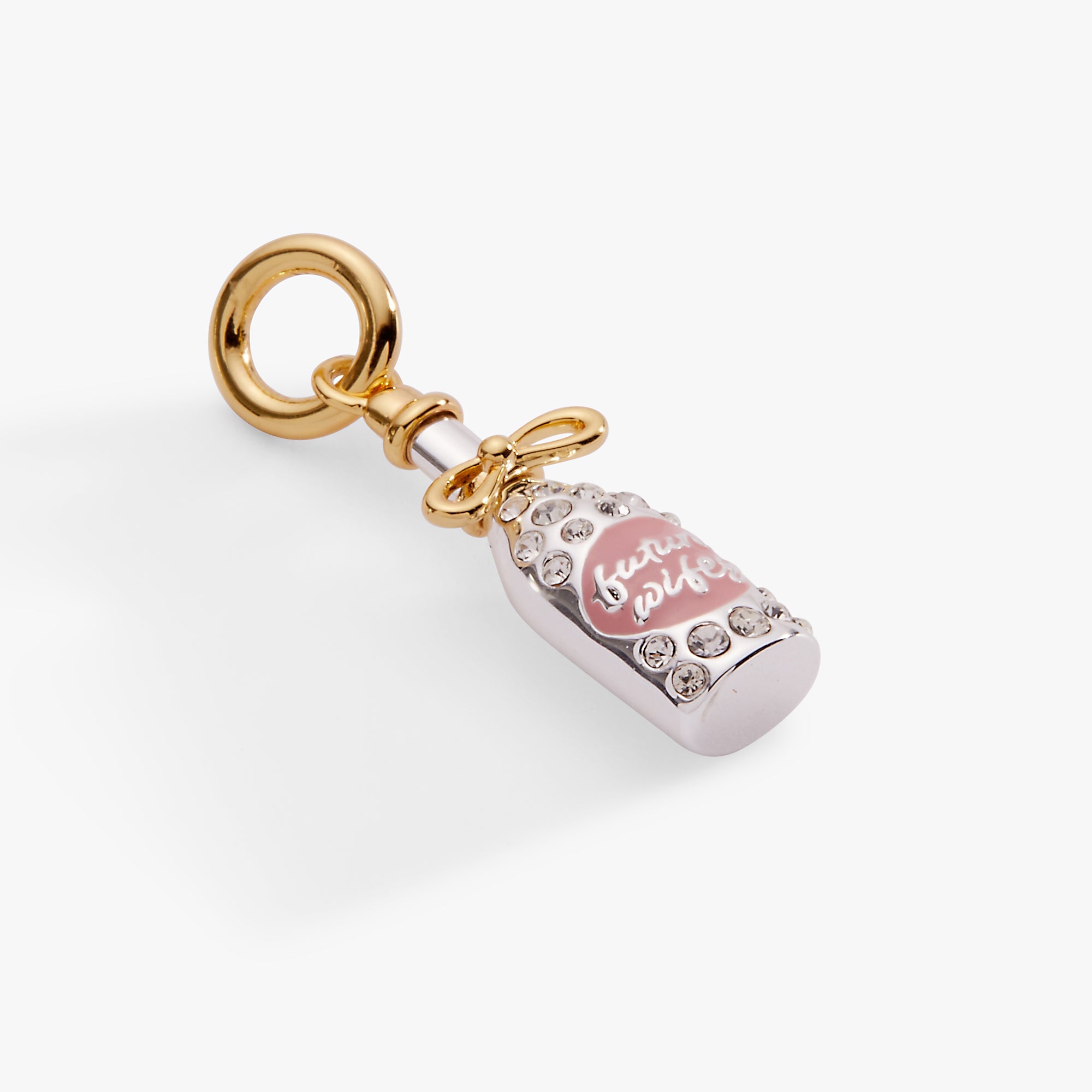 ‘future Wifey’ Crystal Champagne Charm