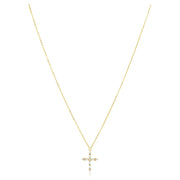 Gabriella Cz Cross Necklace