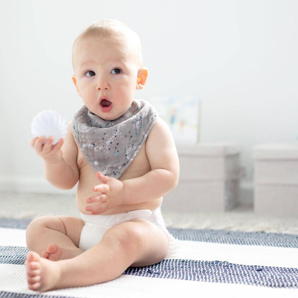 Galaxy Oh So Soft Muslin Bandana Bib