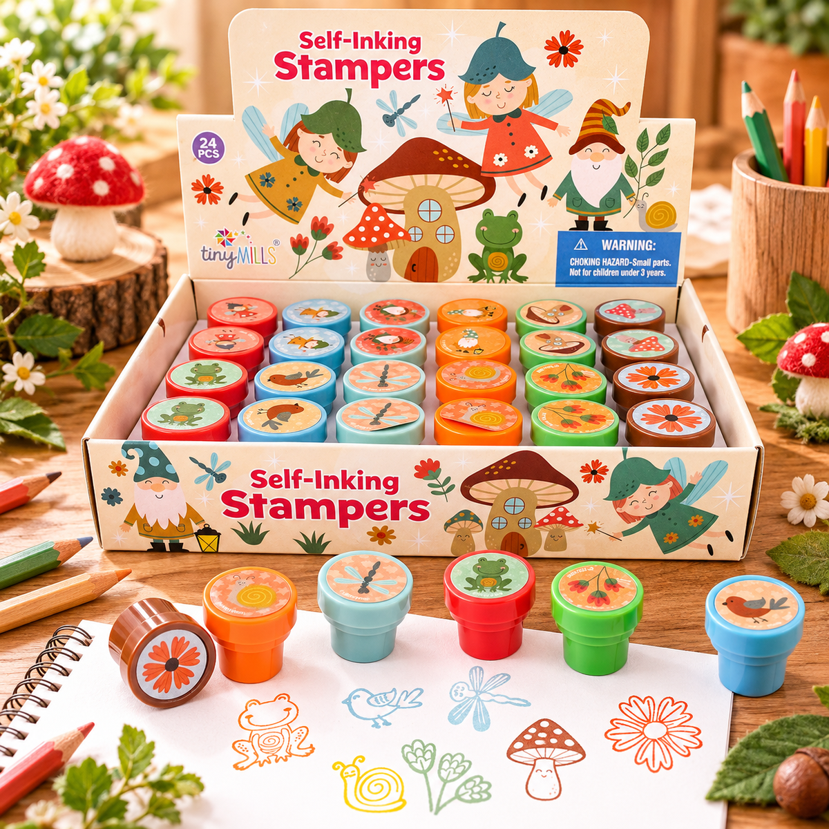 Garden Gnomes & Fairies Stampers