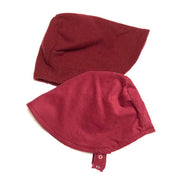 Winter Bonnet In Garnet (corduroy Lined)