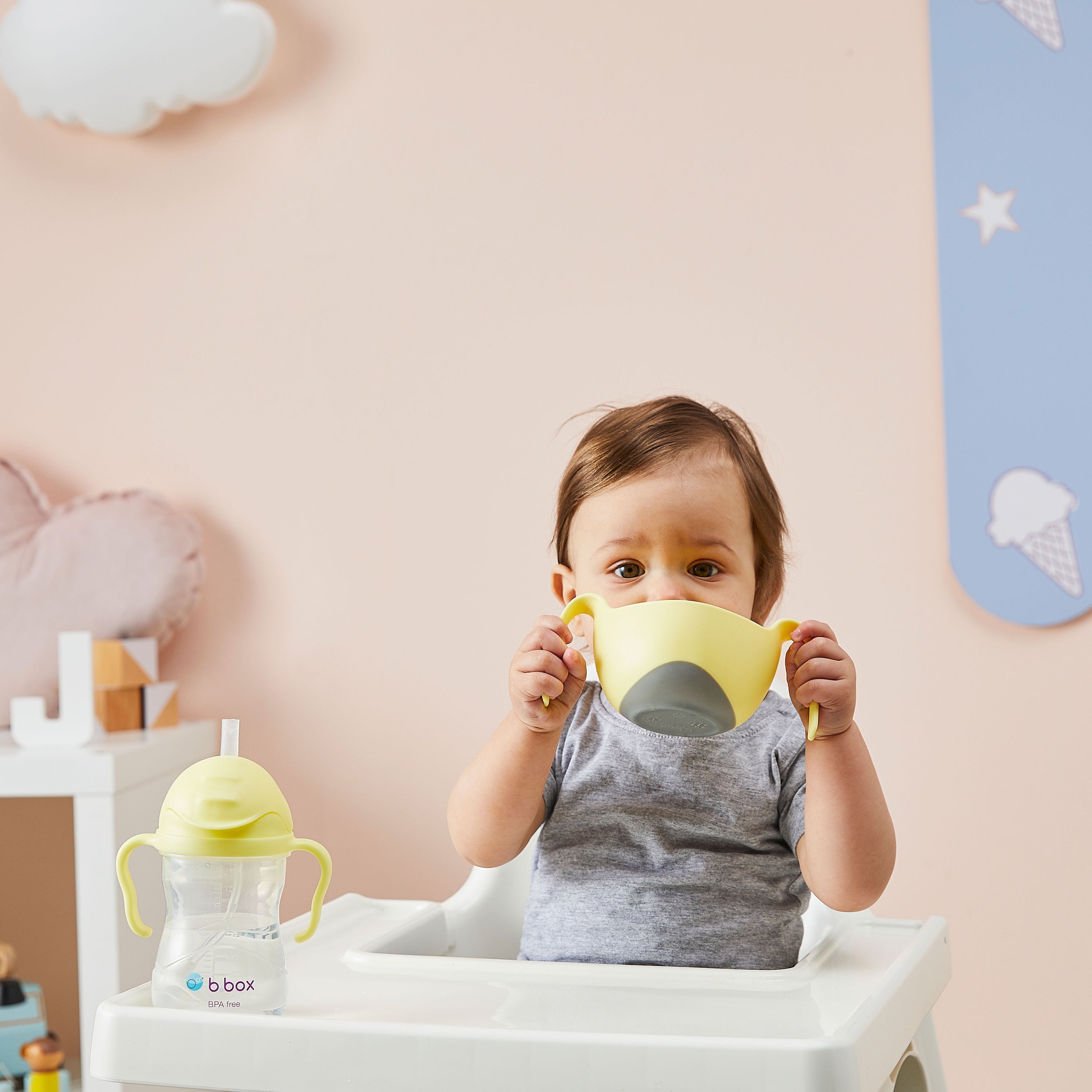 Bowl + Straw - Banana Split