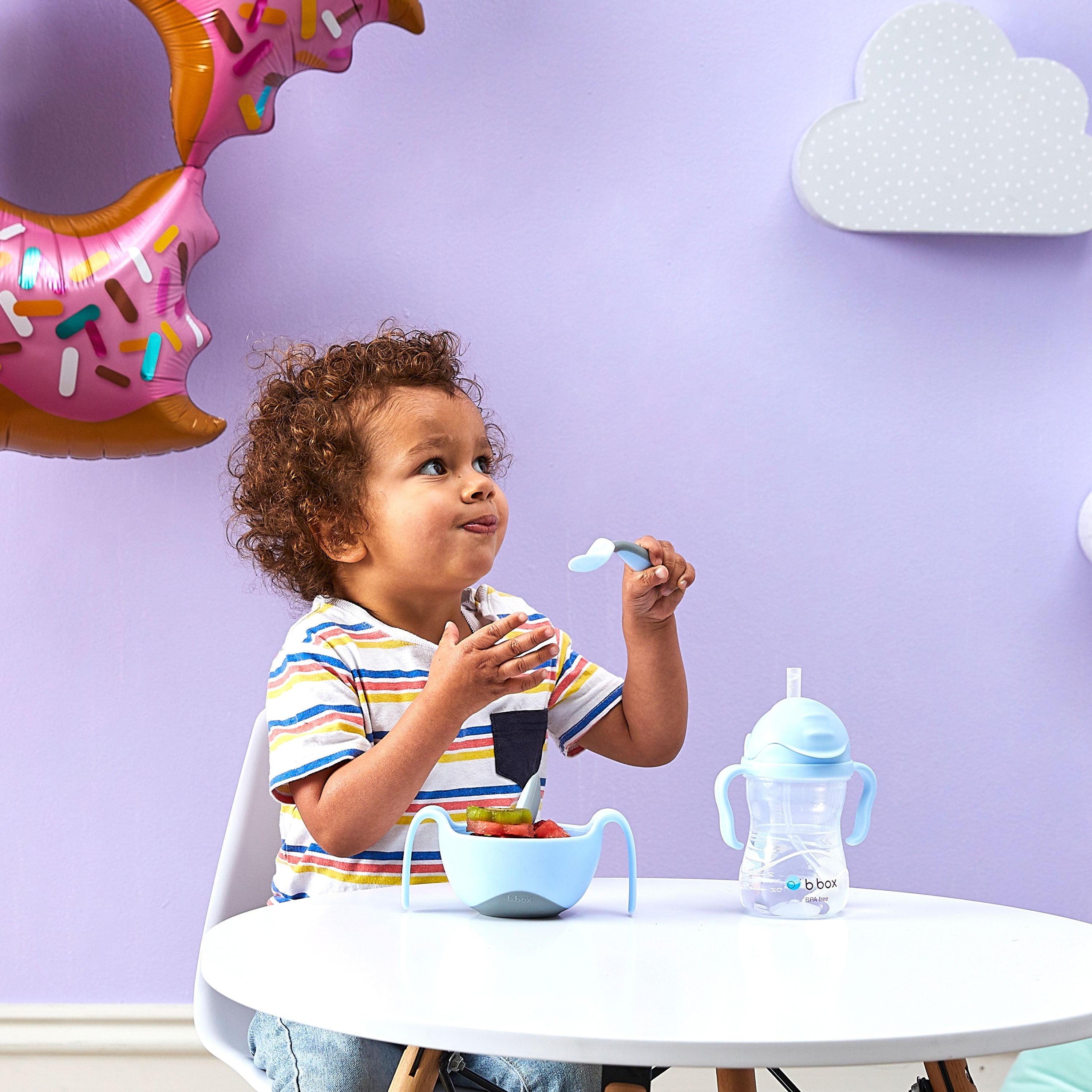 Toddler Cutlery Set - Bubblegum