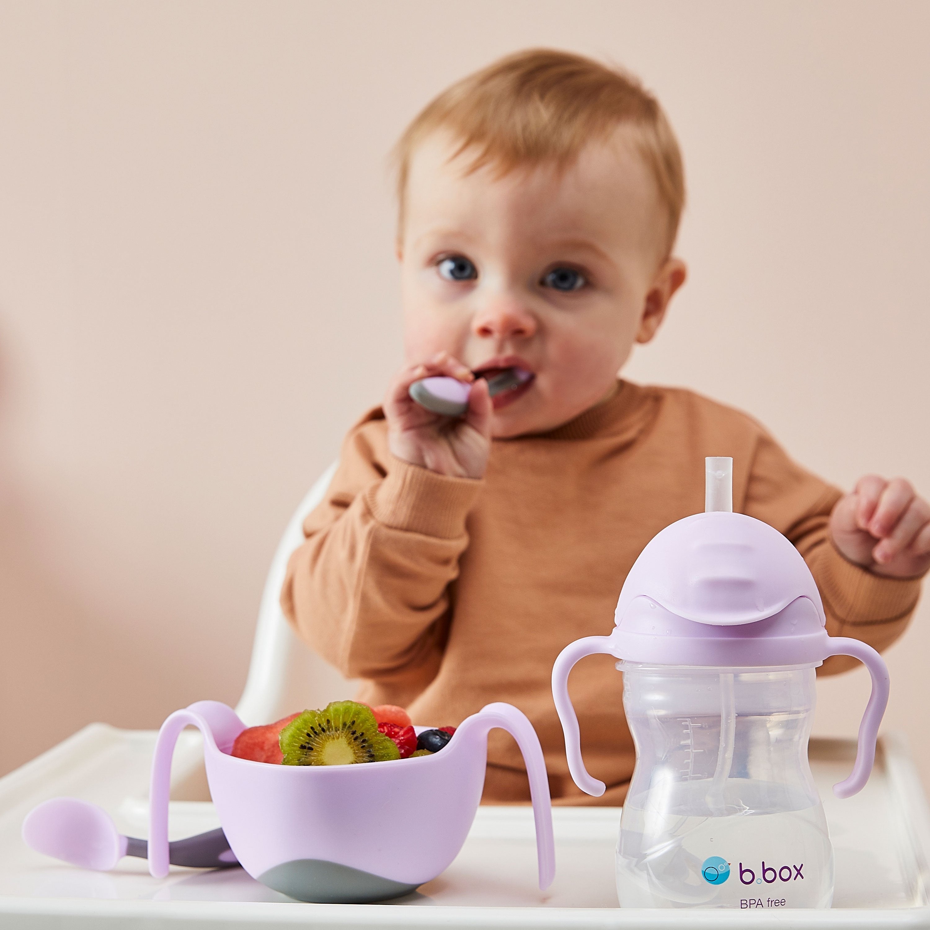 Toddler Cutlery Set - Boysenberry