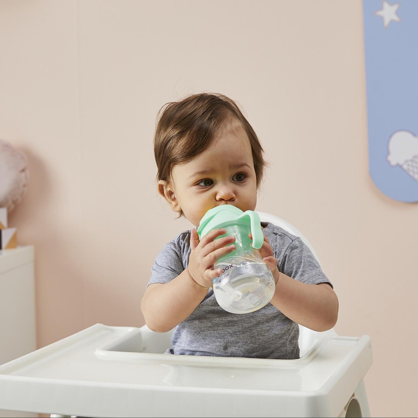 2 Pack Sippy Cup - Pistachio + Banana Split