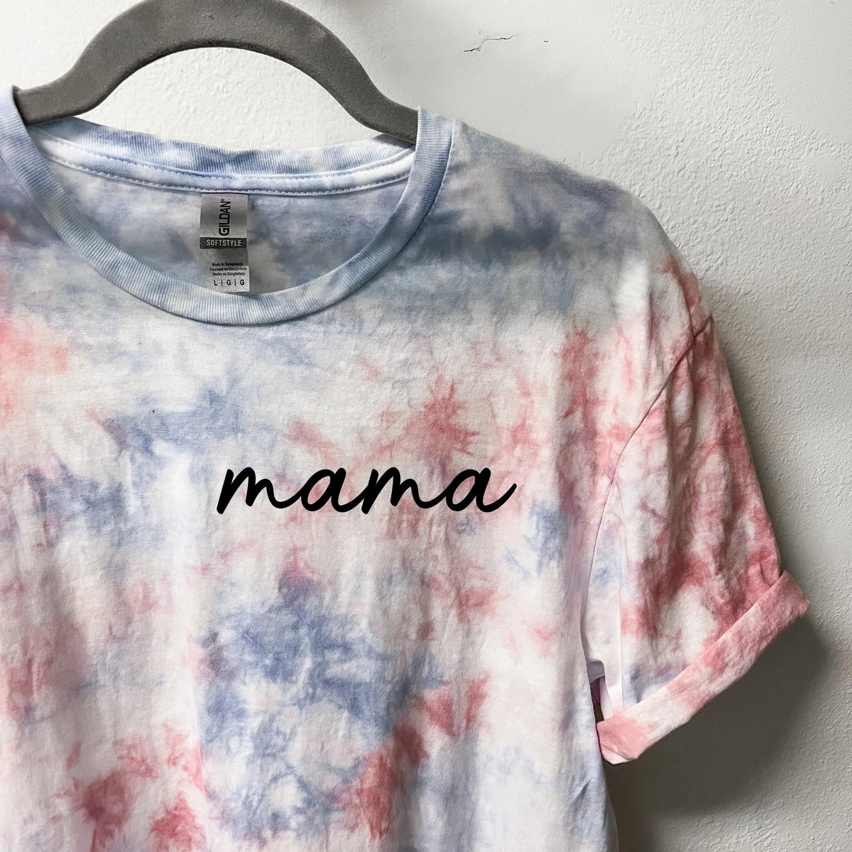 Gender Reveal Sweatshirts And Tees In Pink And Blue Tie Dye