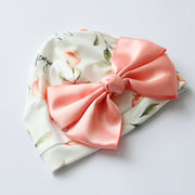 Georgia Peach Hat – Personalized Baby Accessory Set | Soft Infant Hats & Headbands