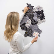3d Germany Wooden Map Nordik
