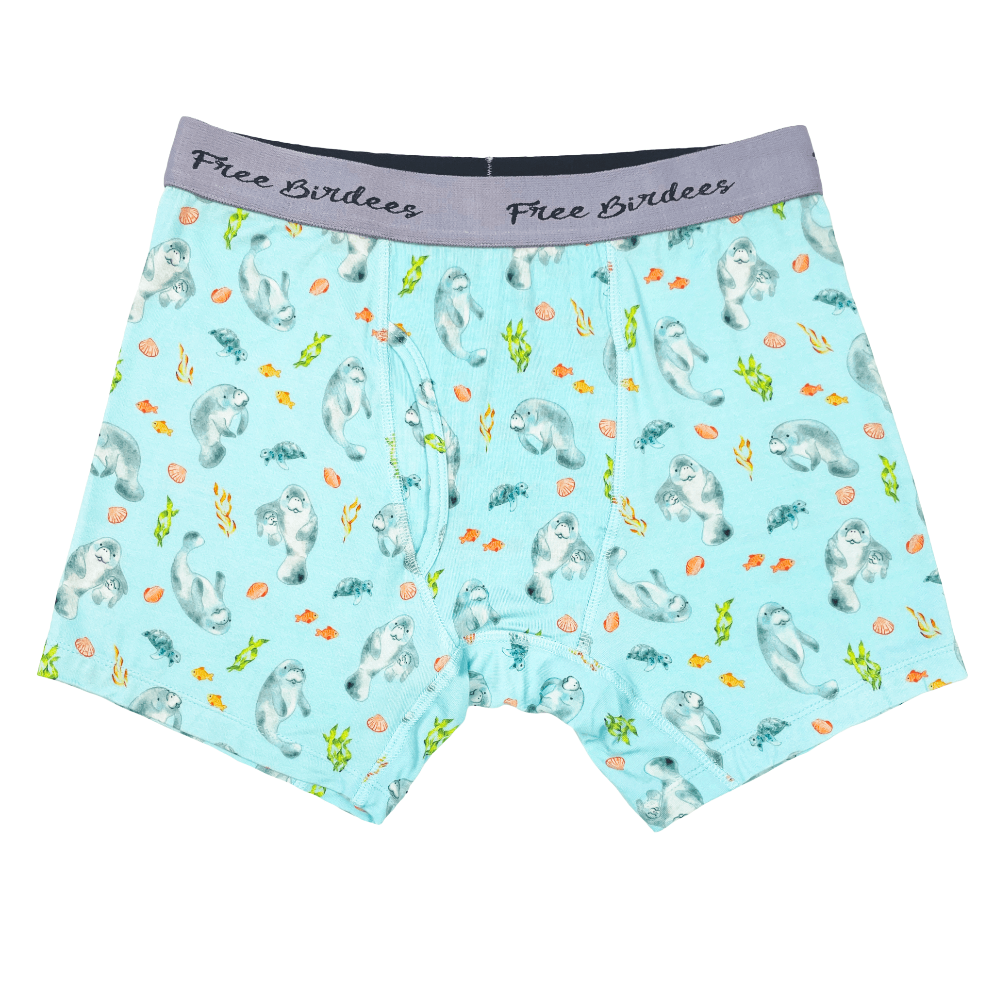 Get Your Float On Manatees Men's Boxer Briefs