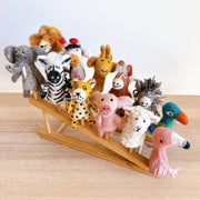 Get Your Own Wool Felt Finger Puppet Set - Choose Your Favorites! (12 Pieces)