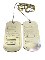 Military Dog Tags Prop