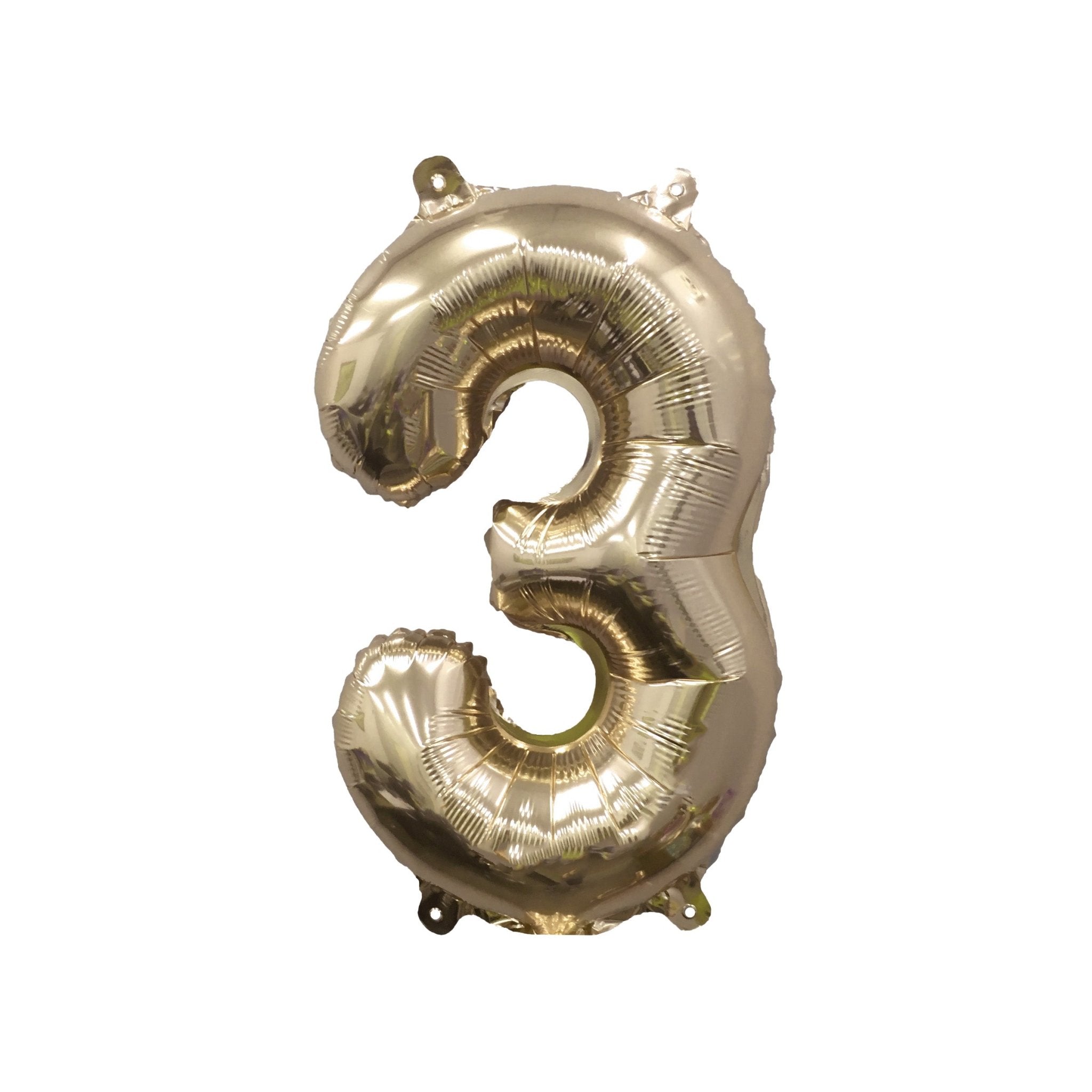 Gold Foil Number Balloon – 32" Party Decor | Ellie’s Party Supply