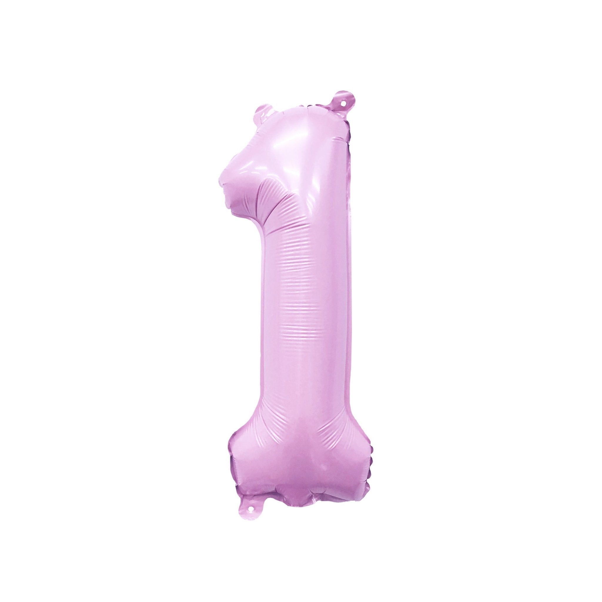 Pastel Pink Number Balloon
