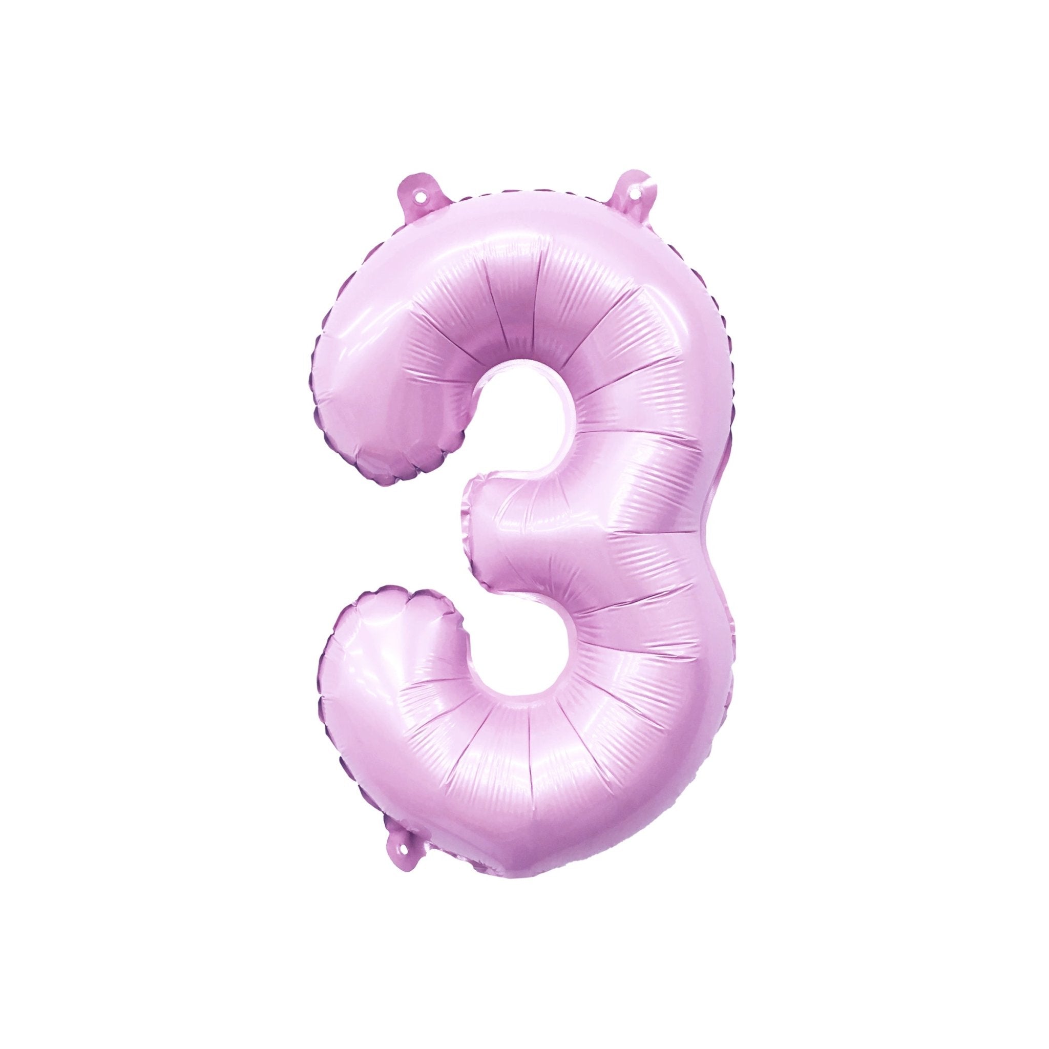 Pastel Pink Number Balloon