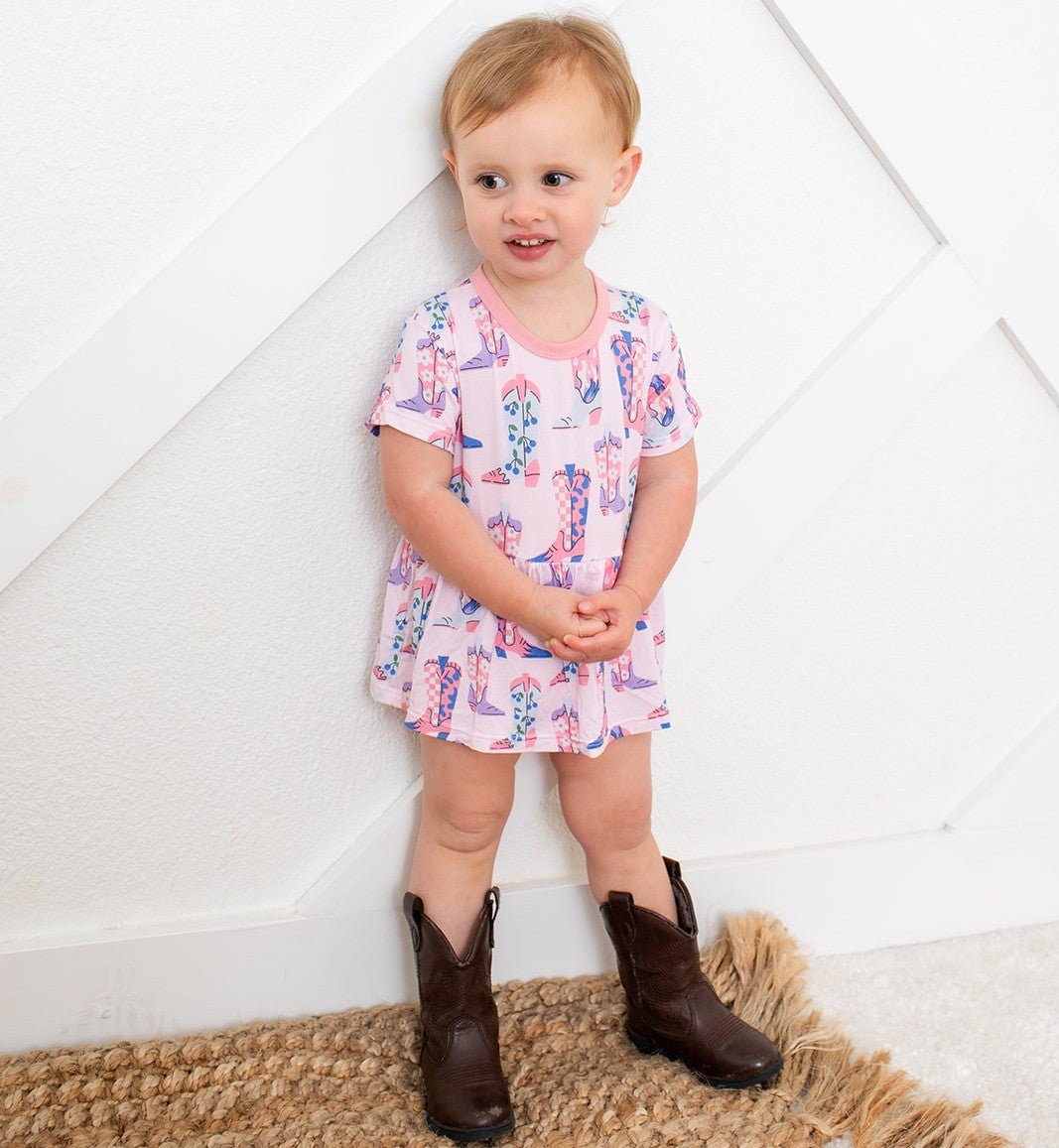 Giddy Up Bodysuit Dress