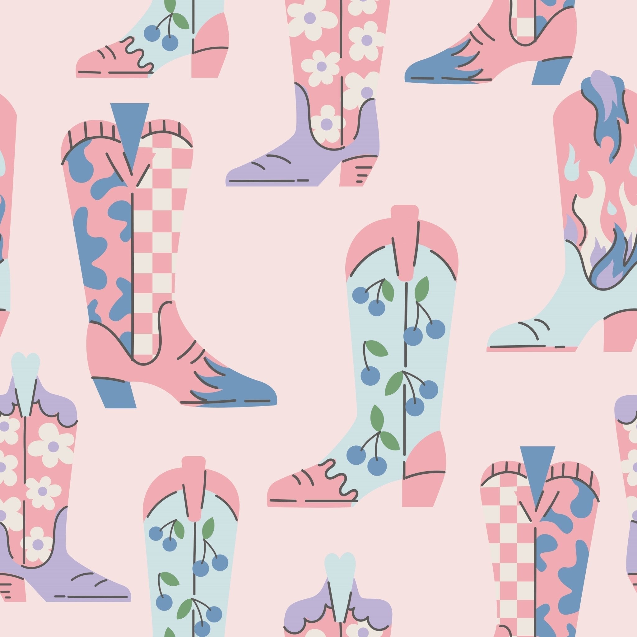 Giddy Up S/s Pajama