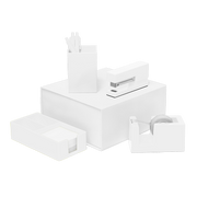 White Desk Set