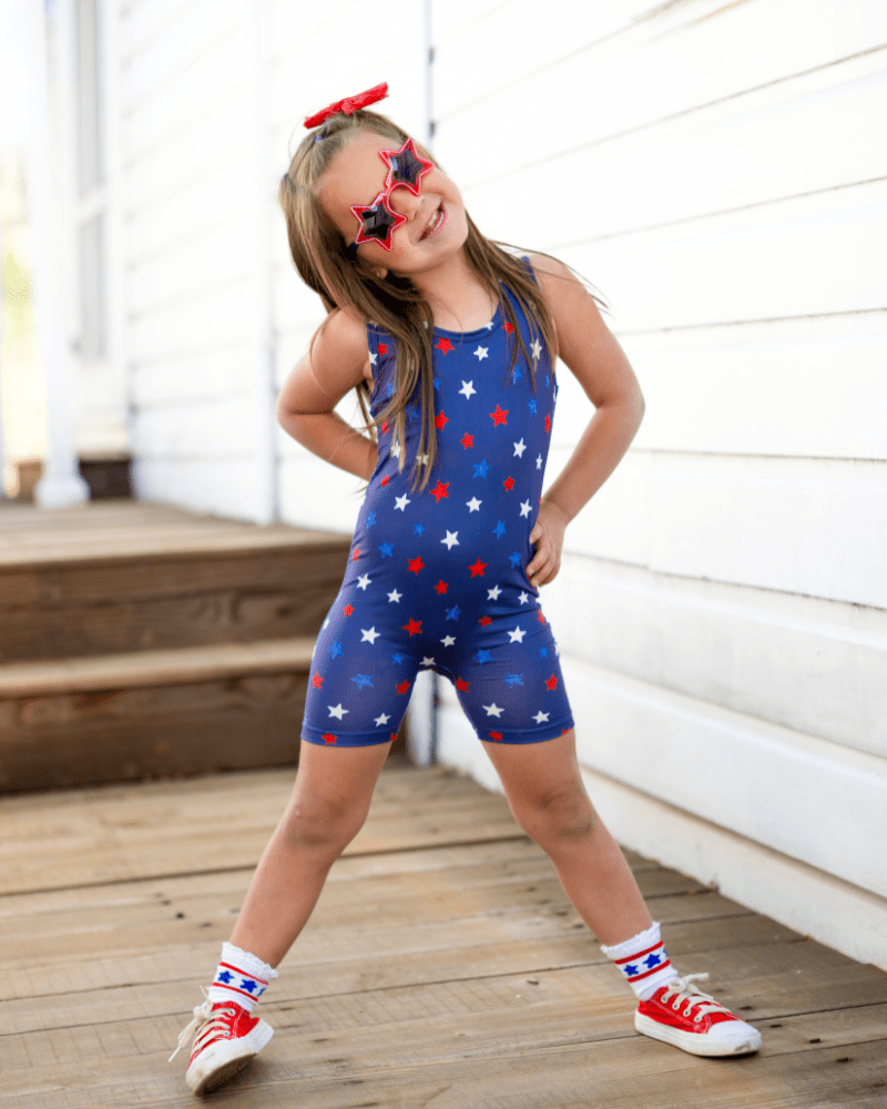 Gigi Bikeshort Romper - All-star