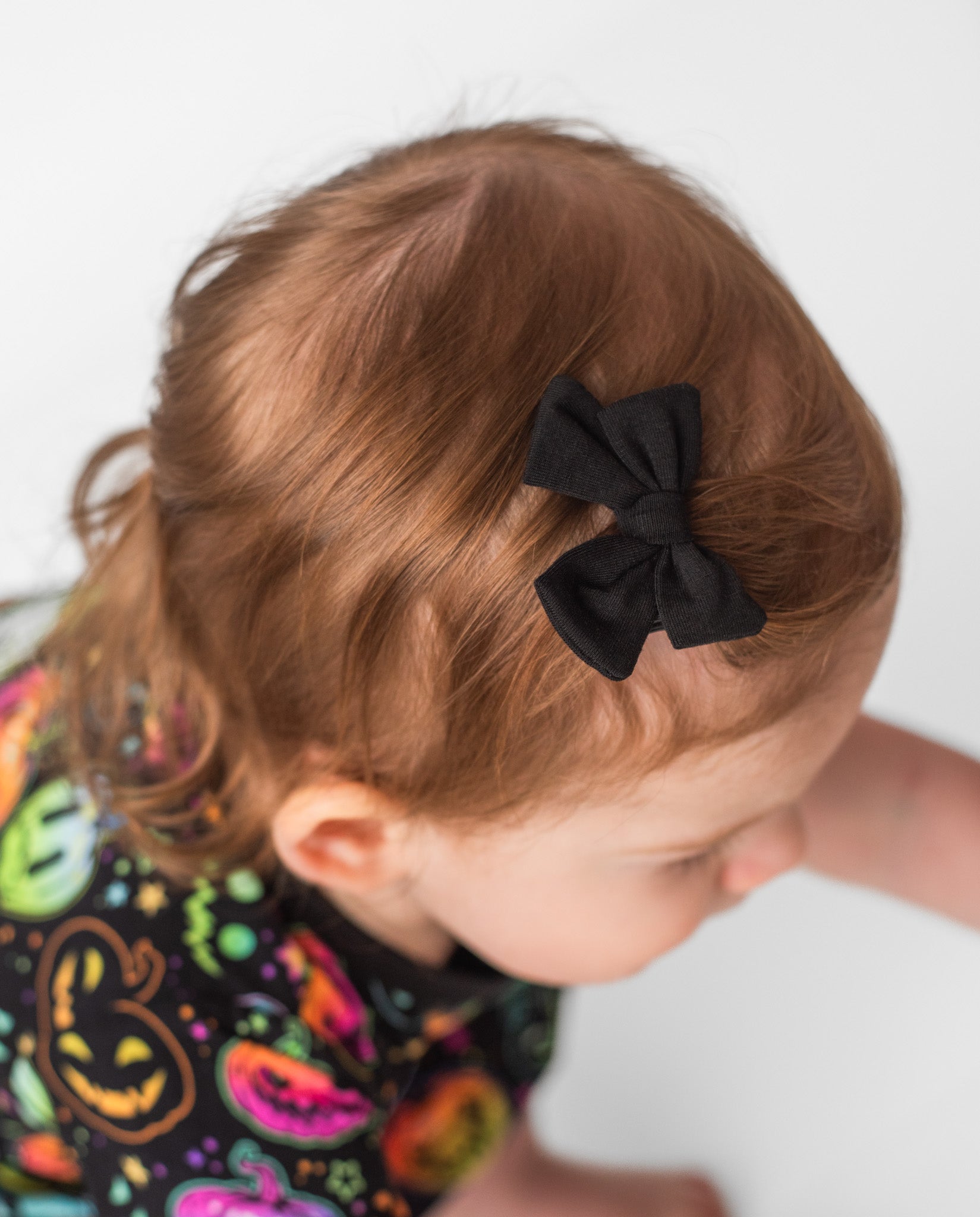 Black | Pigtail Clip Bows (v1)