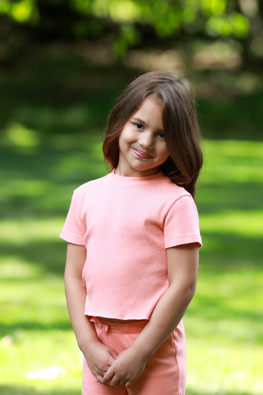 Organic Cotton Cropped T-shirt