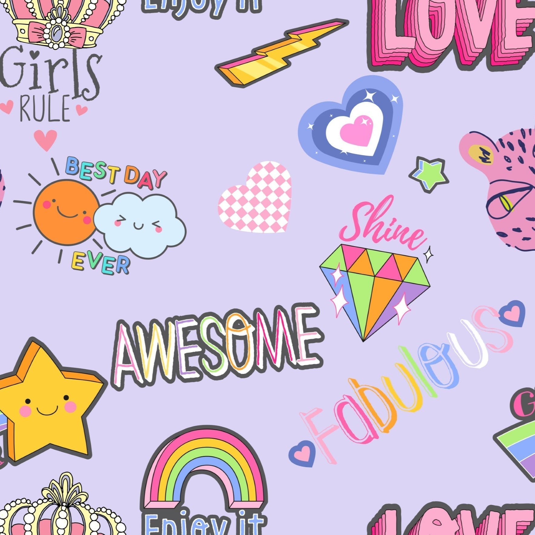 Girl Power Flutter Tank & Shorts