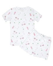 Golf Game Printed Pajama | Girl