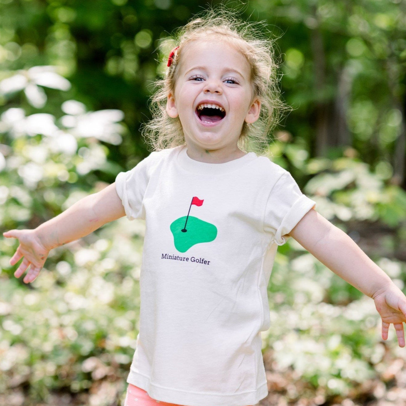 Mini Golfer Kids T-shirt