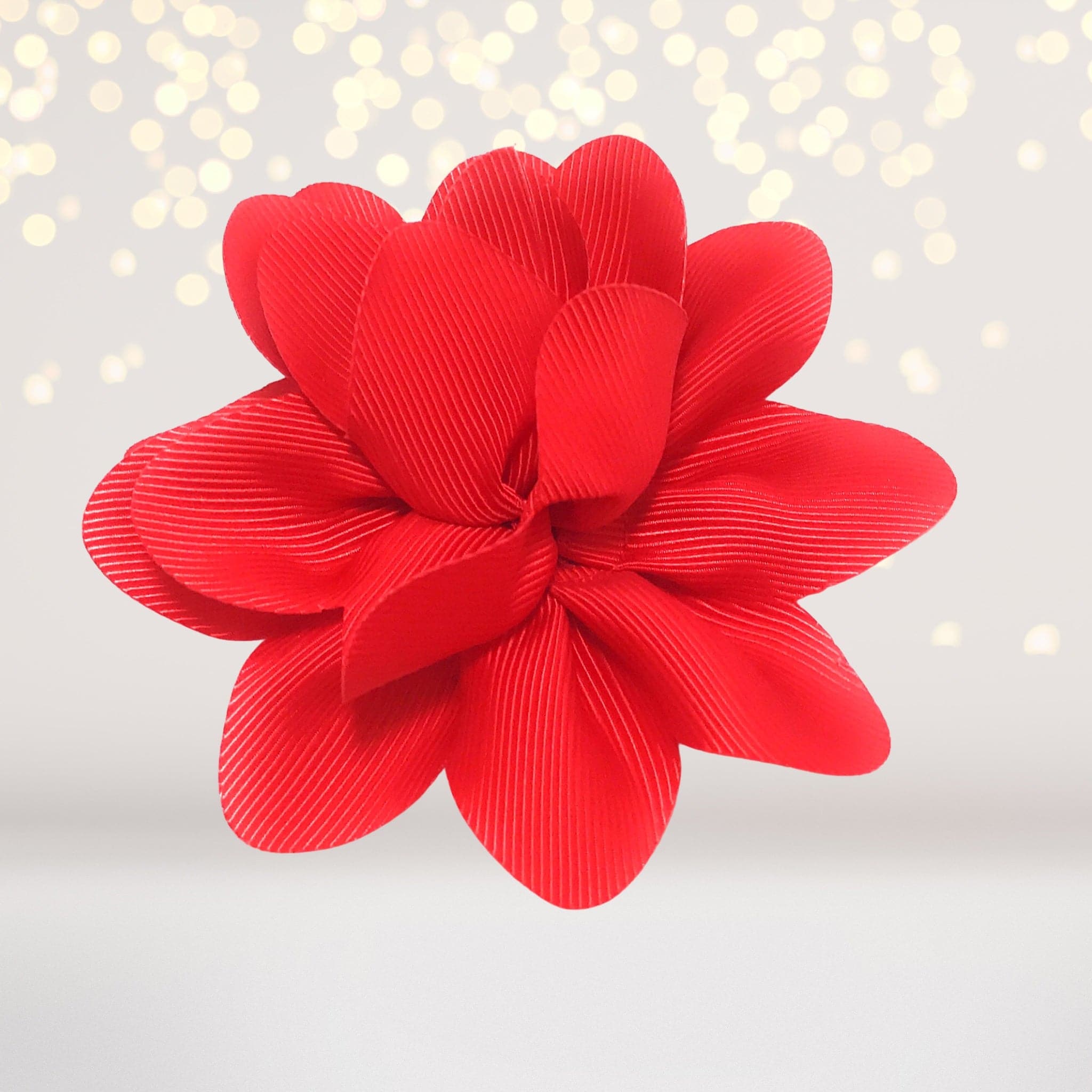 Girls Gross Grain Hair Flower