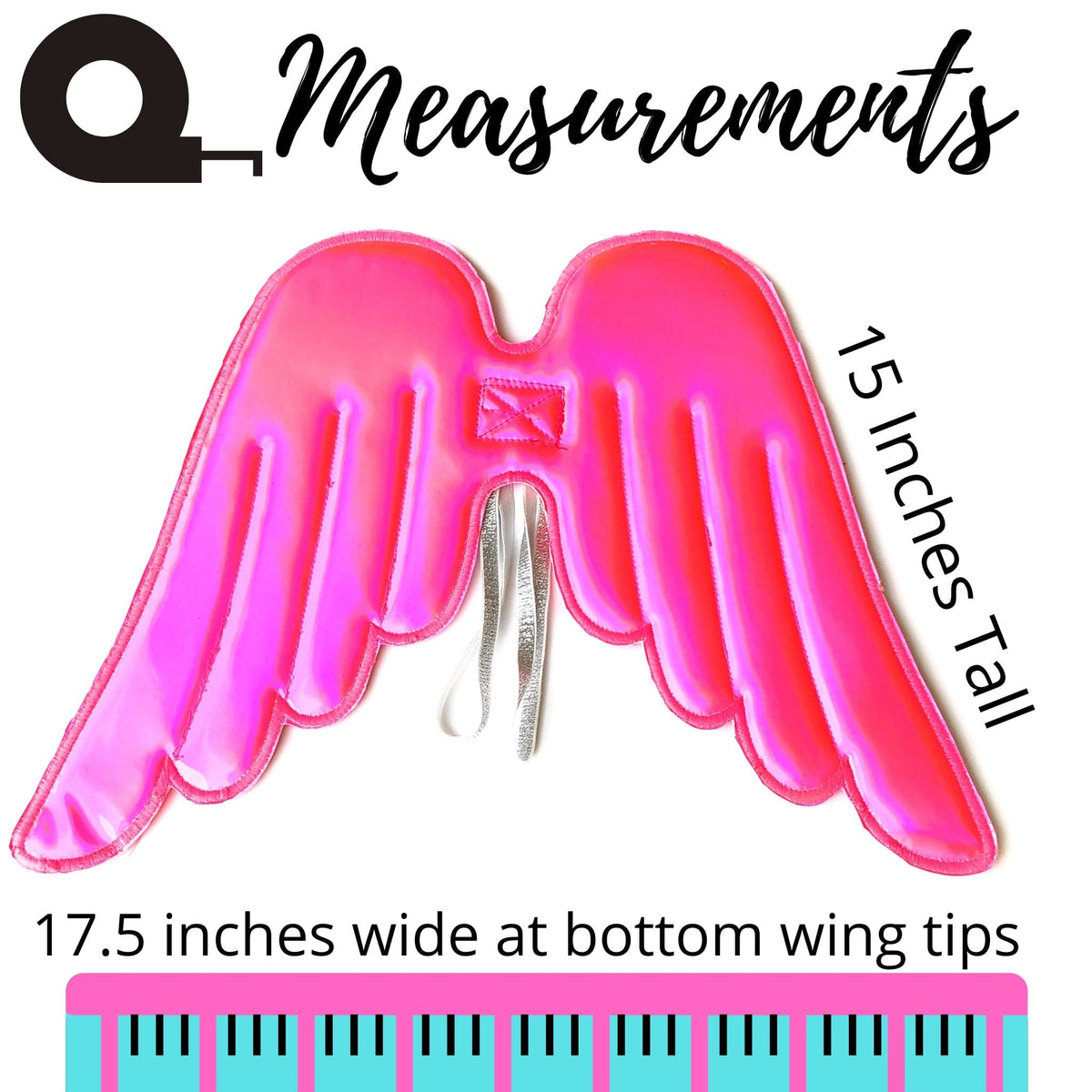 Girls Hologram And Glitter Angel, Unicorn, Fairy Costume And Dress Up Wings